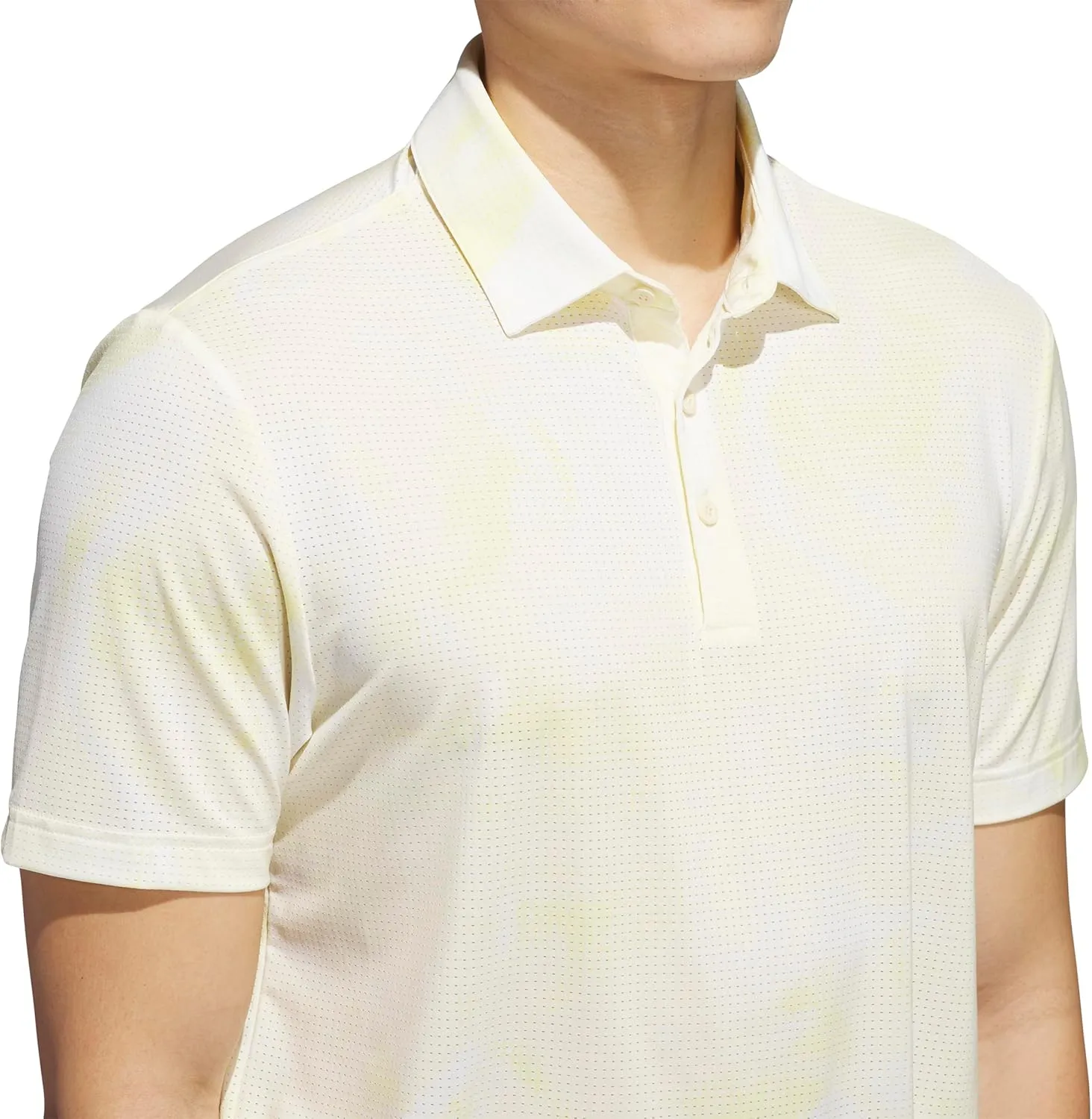 adidas Men's Ultimate365 Printed Mesh Polo Shirt