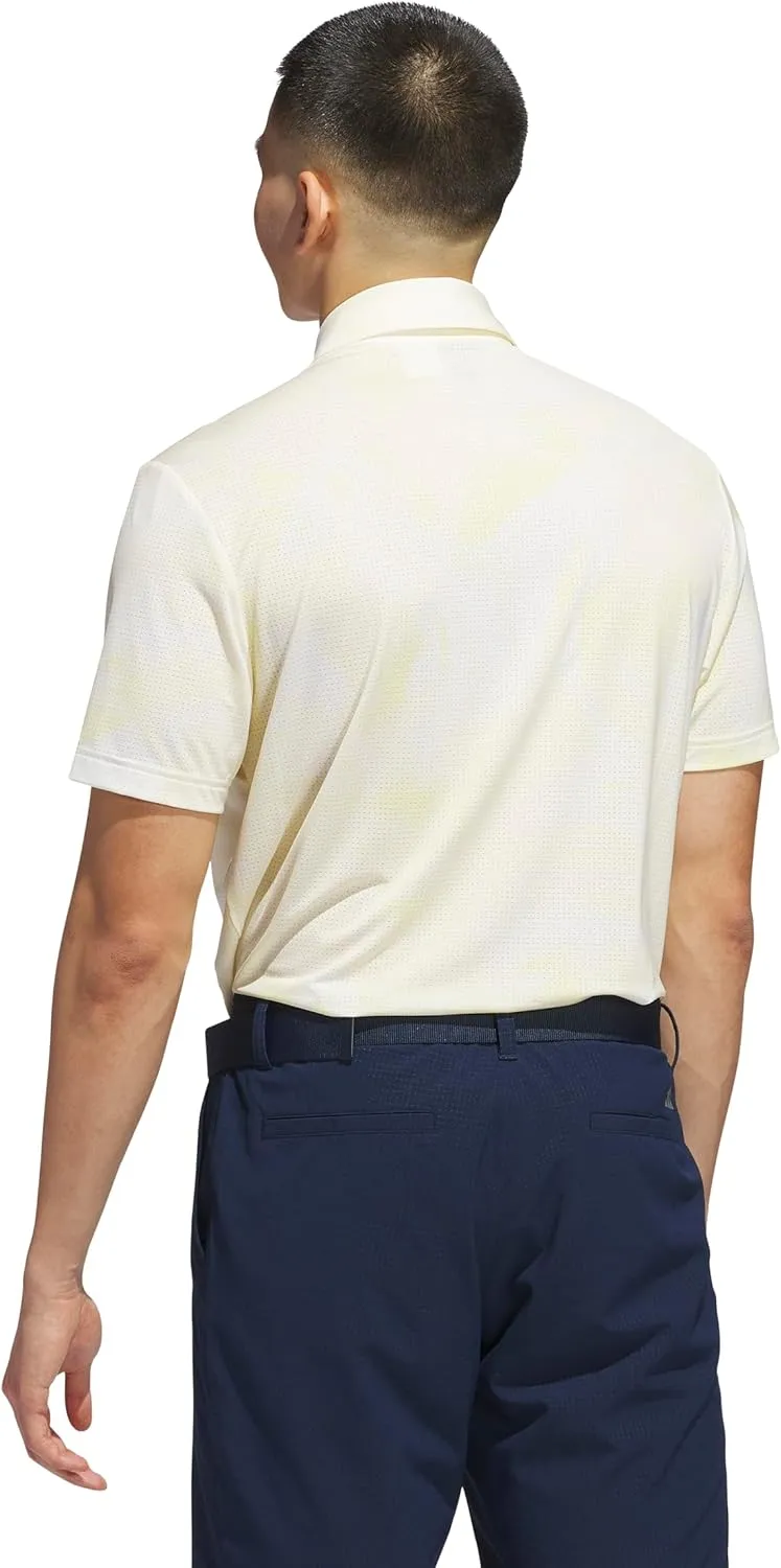 adidas Men's Ultimate365 Printed Mesh Polo Shirt