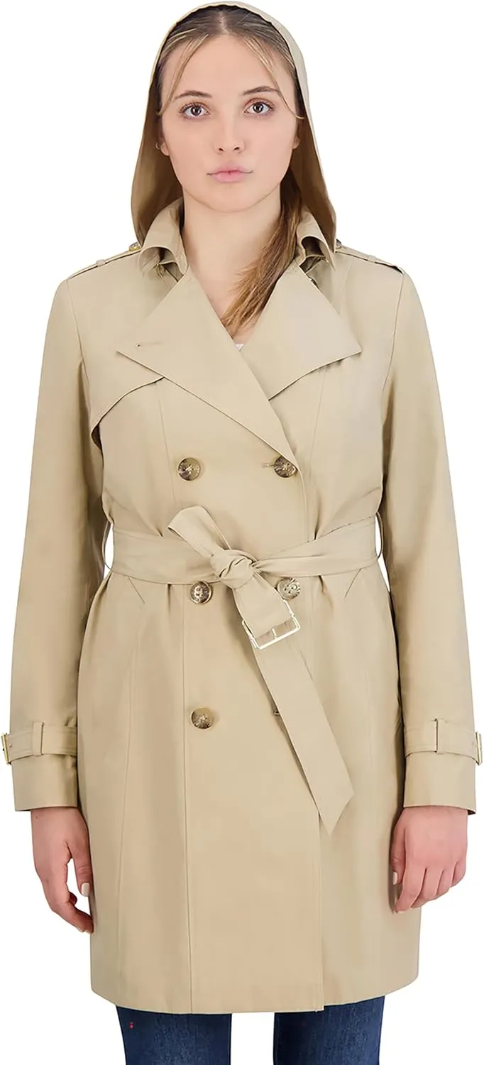Cole Haan Women's Classic Belted Trench Coat