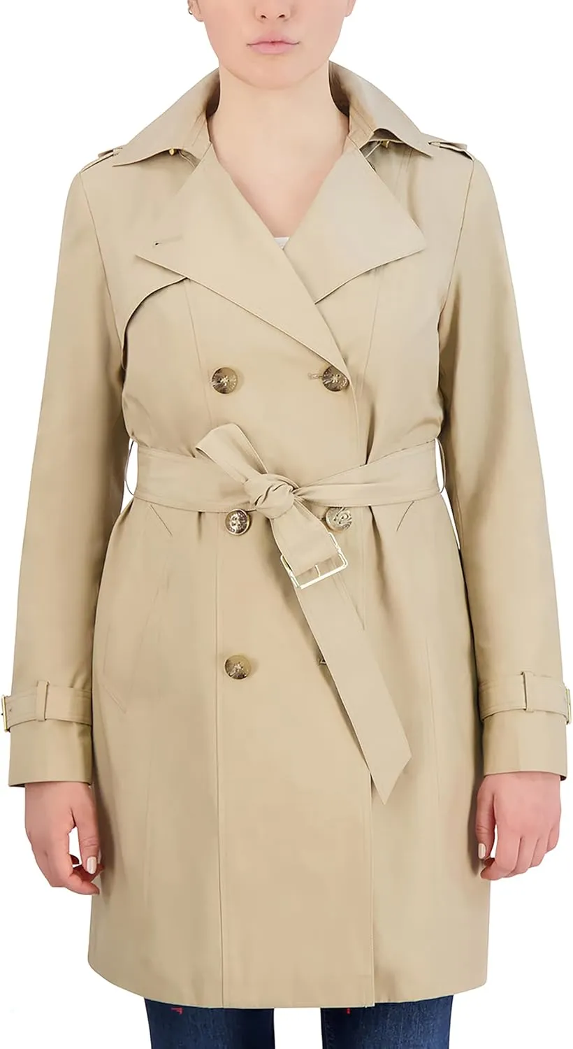 Cole Haan Women's Classic Belted Trench Coat