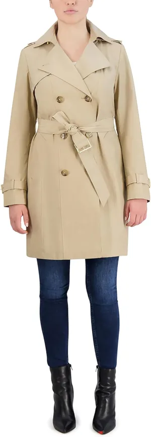 Cole Haan Women's Classic Belted Trench Coat