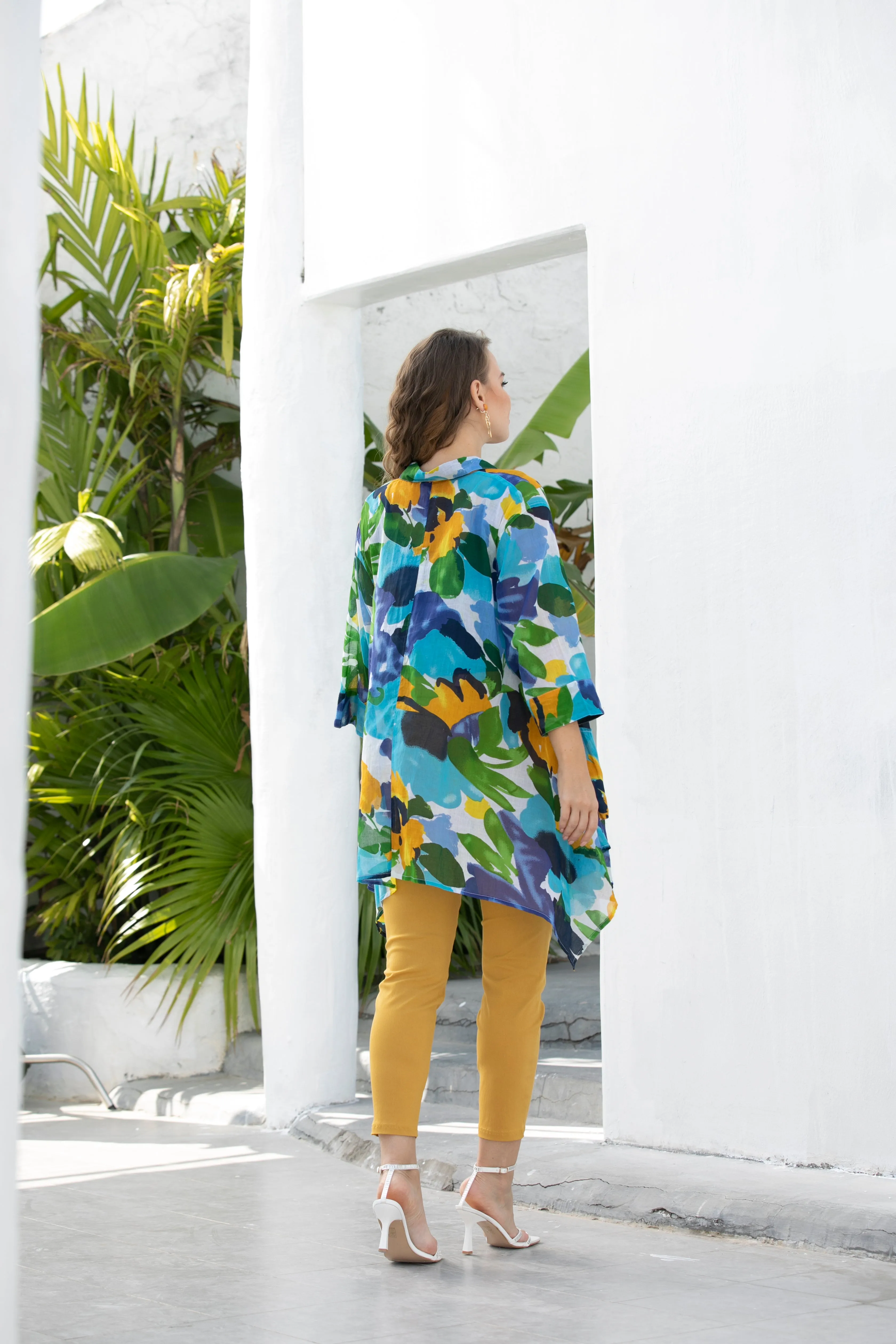 Goldie's Printed Cotton Top
