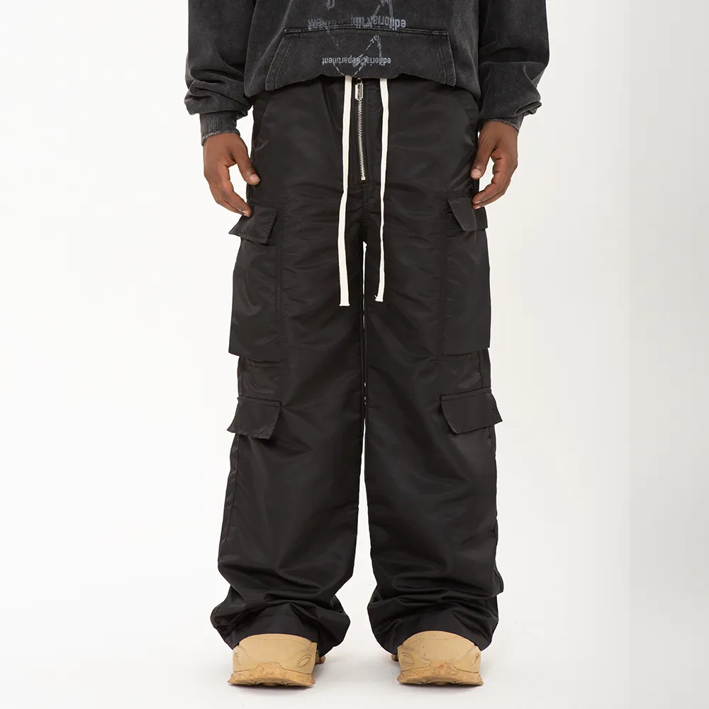 Halloy™ Tie-dye Camouflage Workwear Horn Casual Trousers