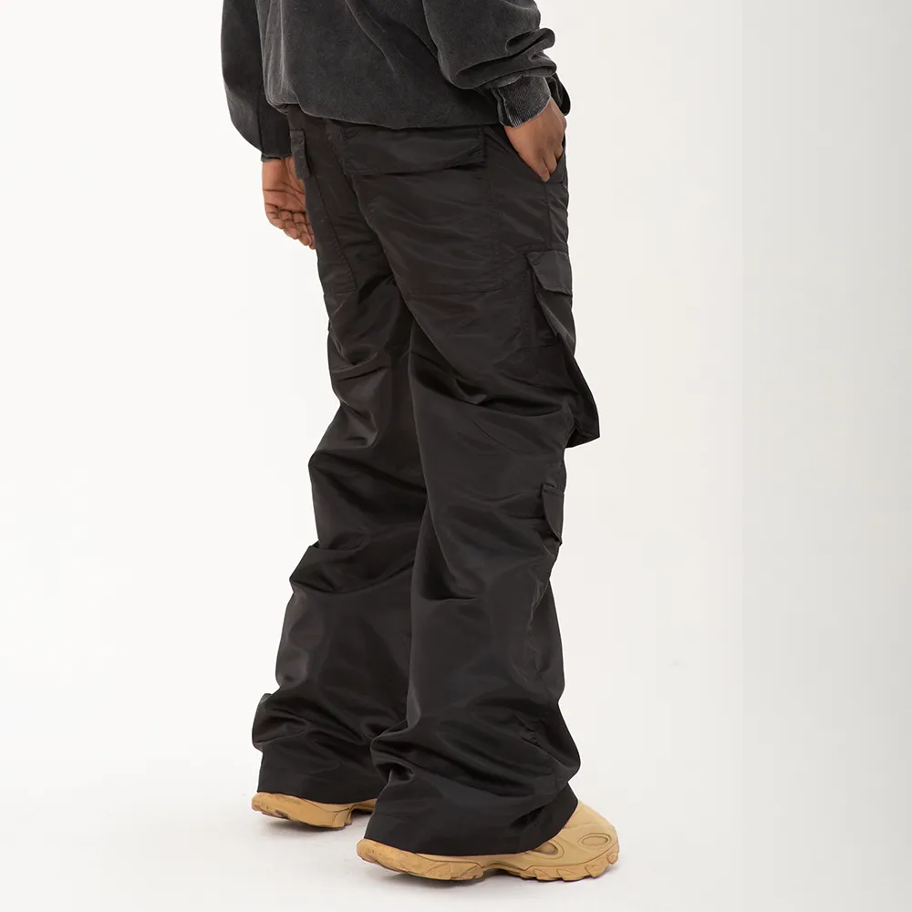 Halloy™ Tie-dye Camouflage Workwear Horn Casual Trousers