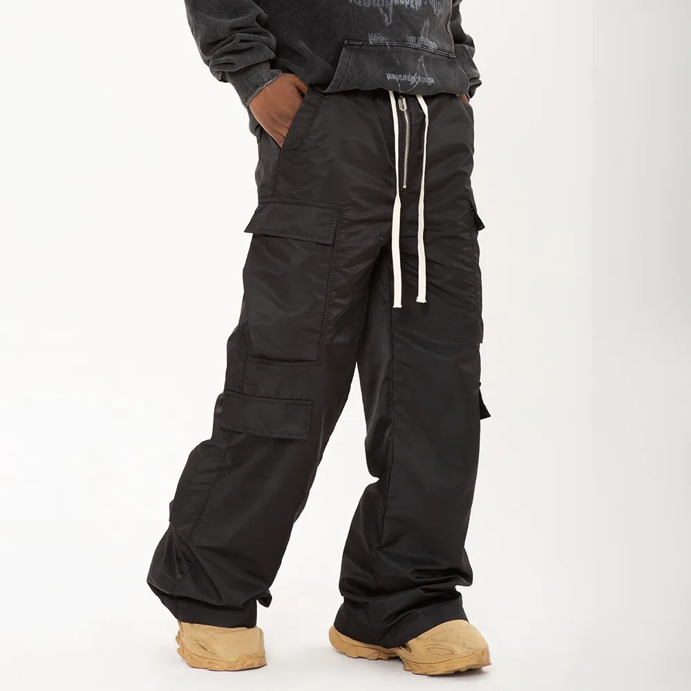 Halloy™ Tie-dye Camouflage Workwear Horn Casual Trousers