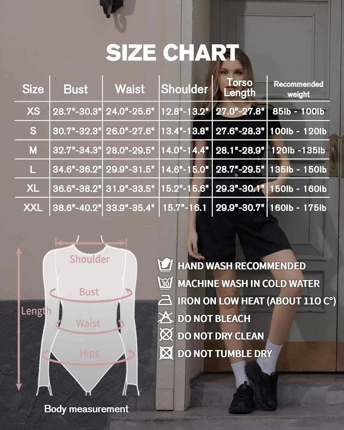 MANGOPOP Round Neck Short Sleeve Long Sleeve Bodysuits for Women Basic Body Suit Shirts Tops
