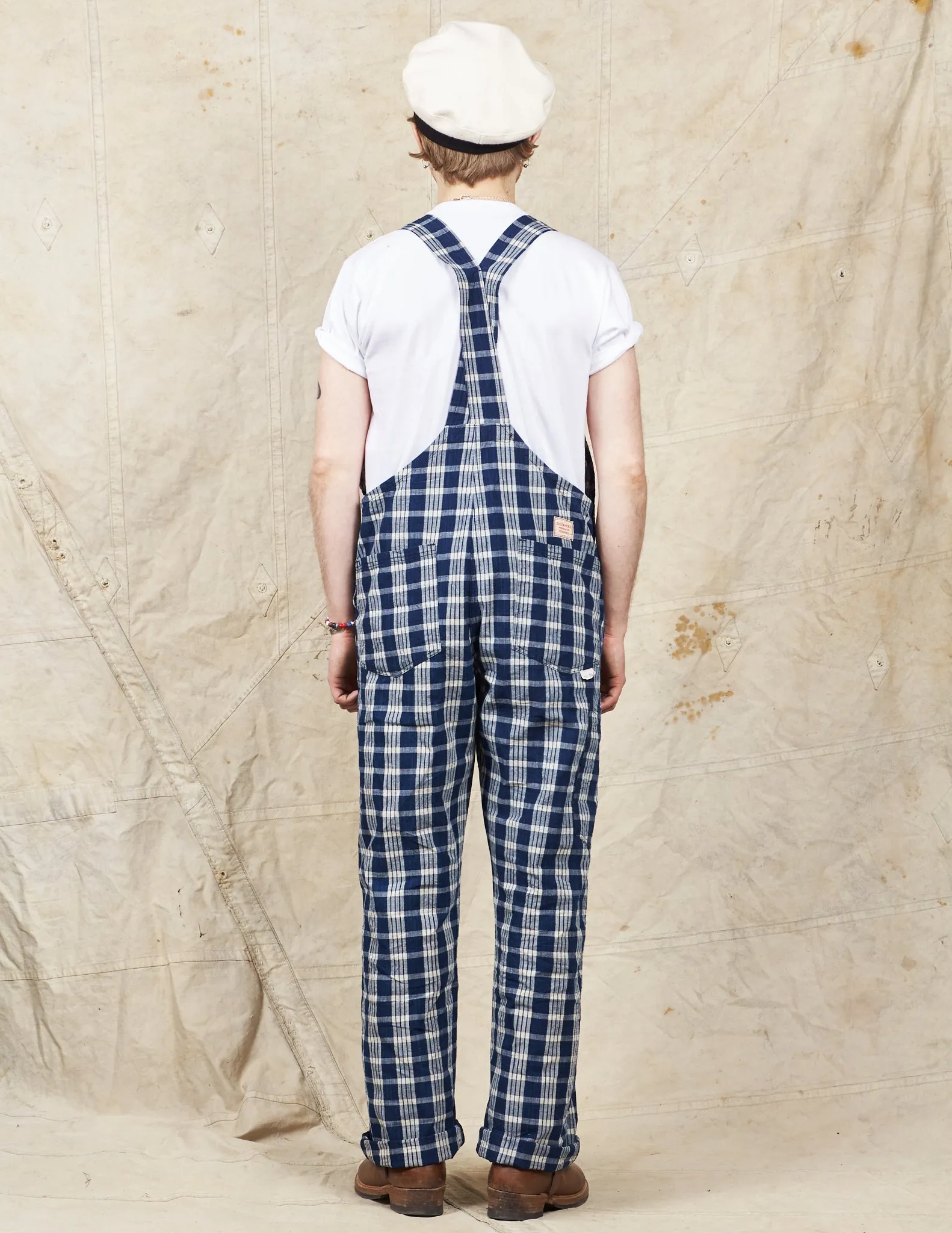 Sun Surf Sailor Moku Products Palaka Check Overalls SS42368