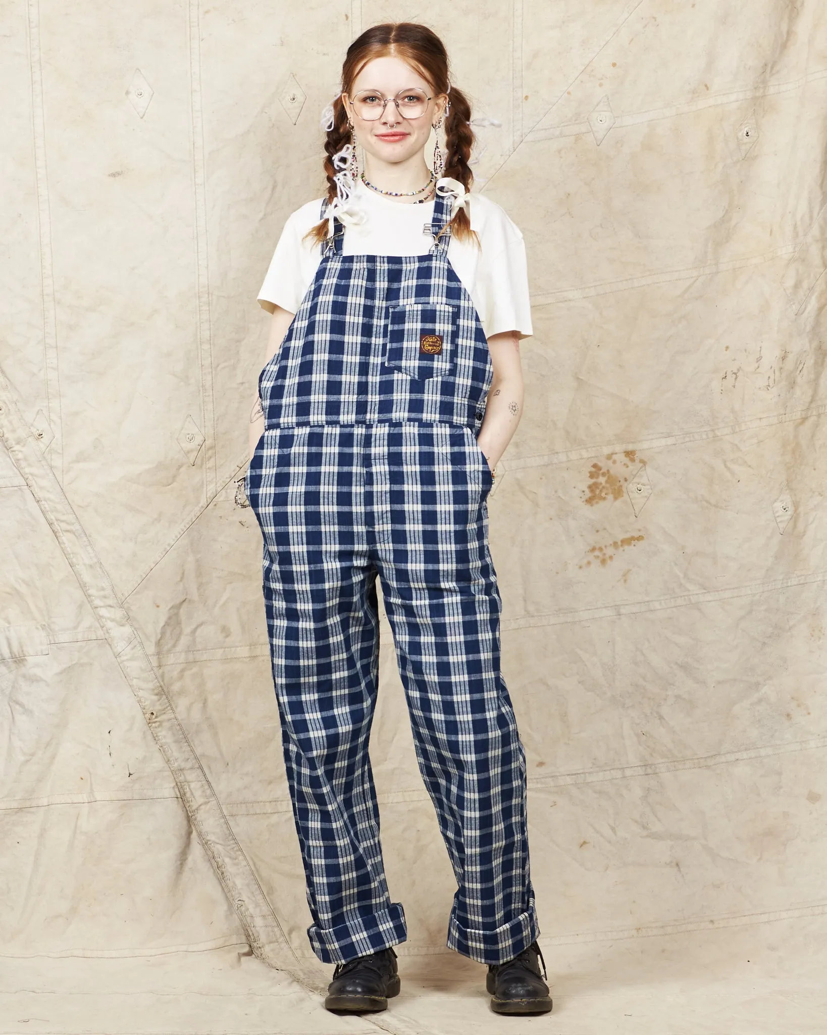 Sun Surf Sailor Moku Products Palaka Check Overalls SS42368