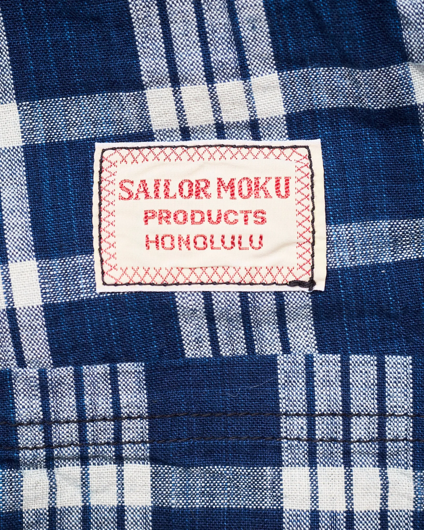Sun Surf Sailor Moku Products Palaka Check Overalls SS42368