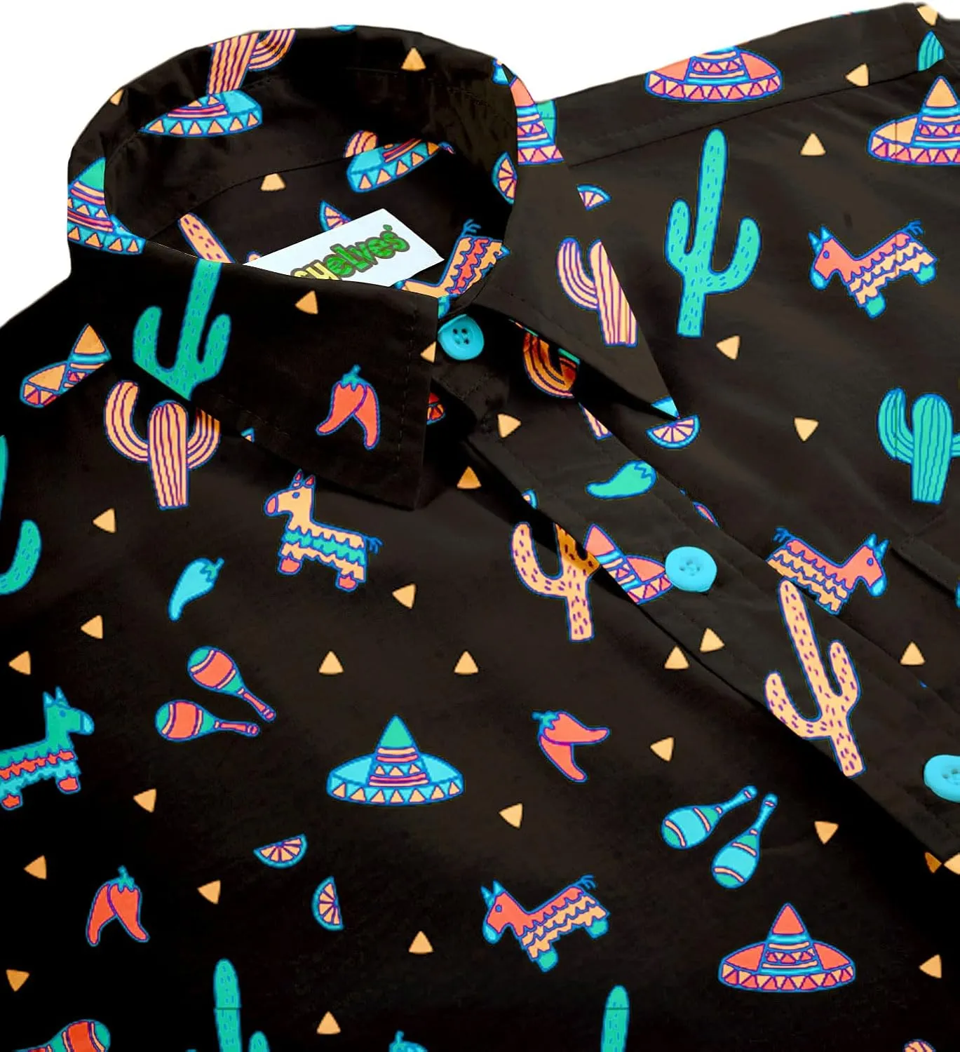 Tipsy Elves Hawaiian Shirts for Men - Casual Beach & Summer Party Shirts for Men - Stretch Fabric with Modern Fit