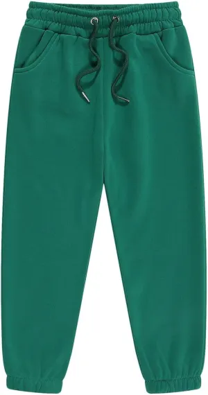 Toddler Boys Active Jogger Pants Girl Sweatpants Kids Casual Athletic Solid Pull On Sweat Pants with Pockets